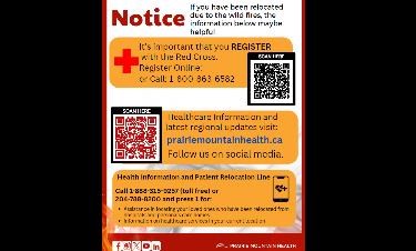Wild Fire Evacuee Information