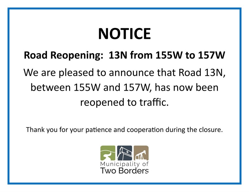 13N from 155W to 157W Reopened
