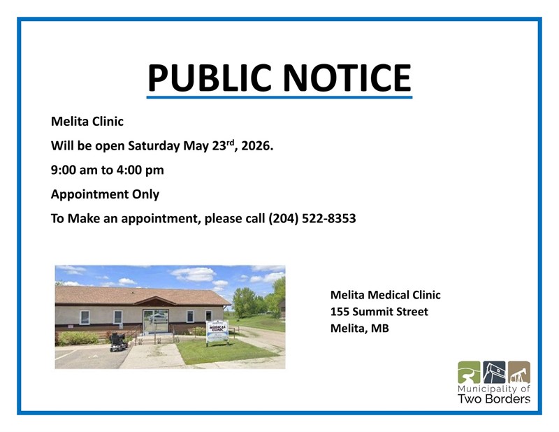 Melita Clinic Open Saturday