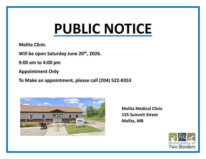 Melita Clinic Open Saturday