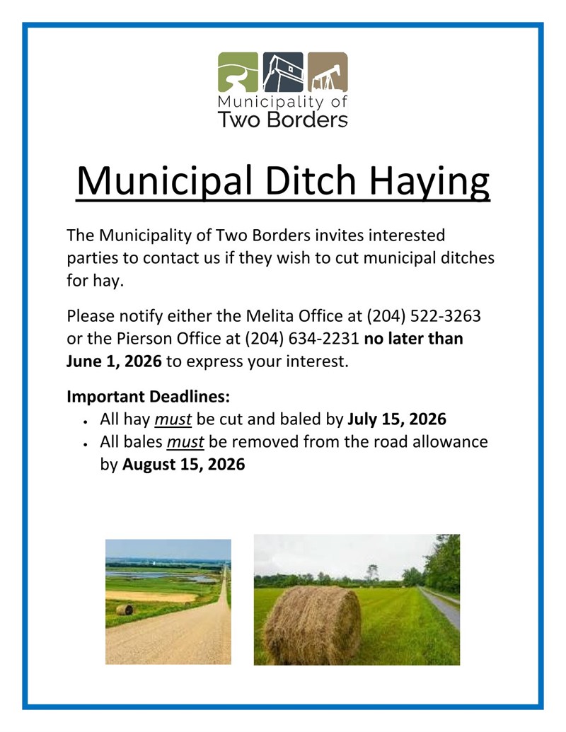 Municipal Ditch Haying