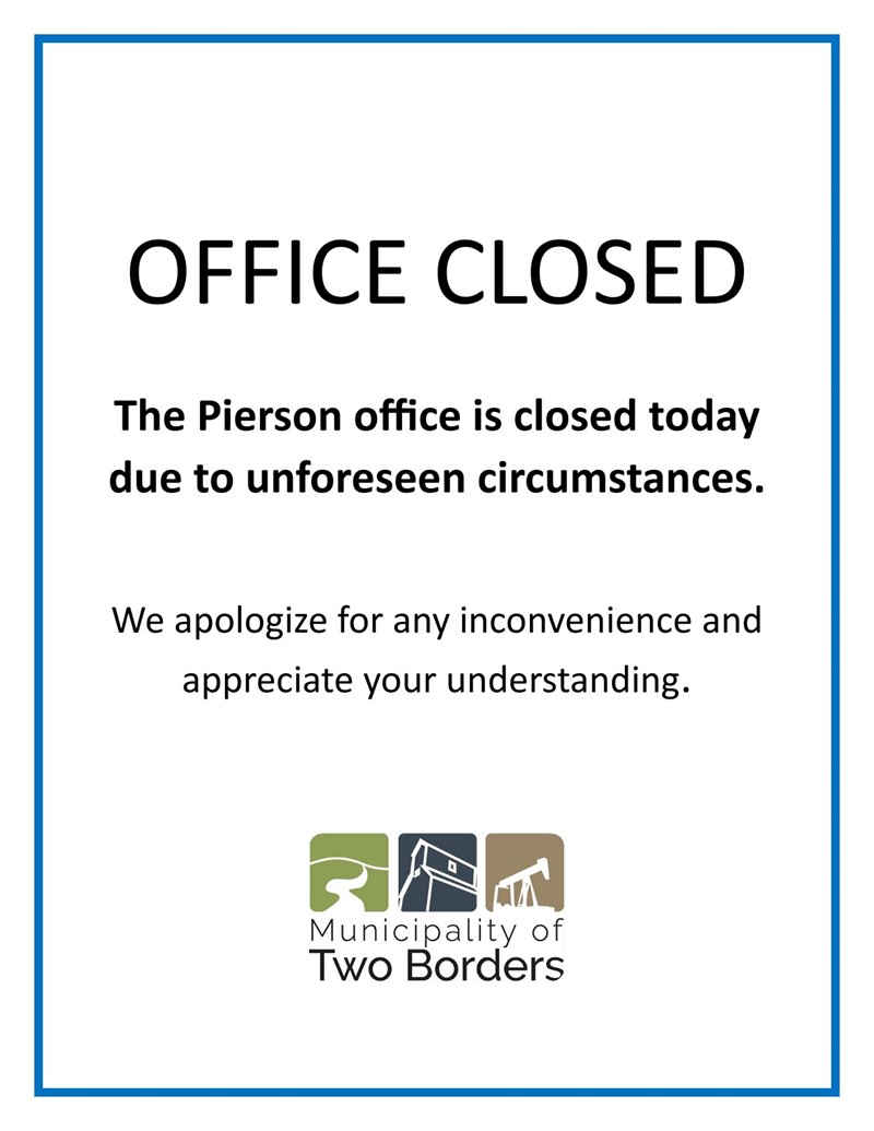 Melita Office Closed April 23rd