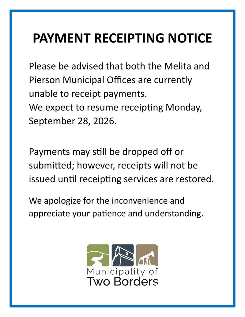 Payment Receipting Notice