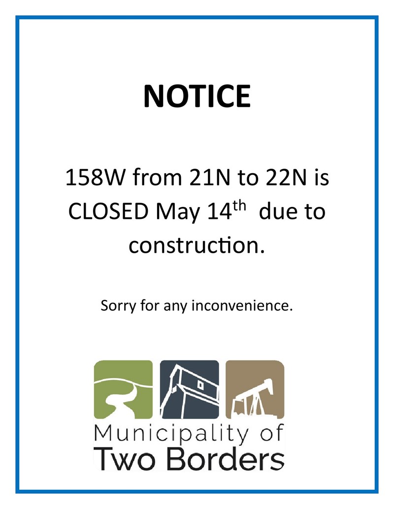 ROAD CLOSURE NOTICE - 158W from 21N to 22N