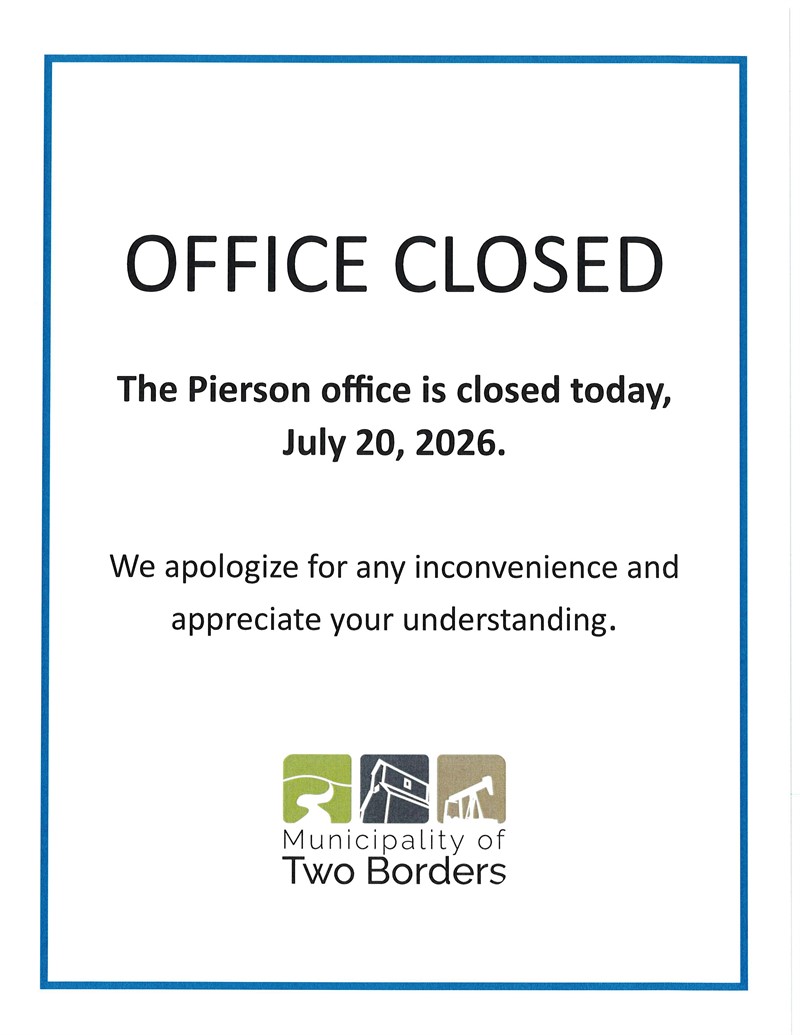 Pierson Office Closure for July 20, 2026.
